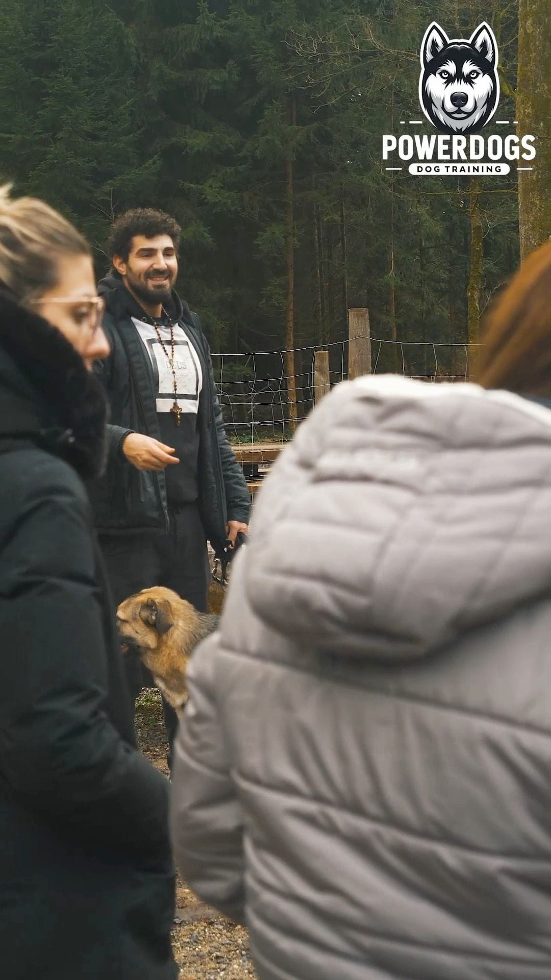Gruppentraining im Wald